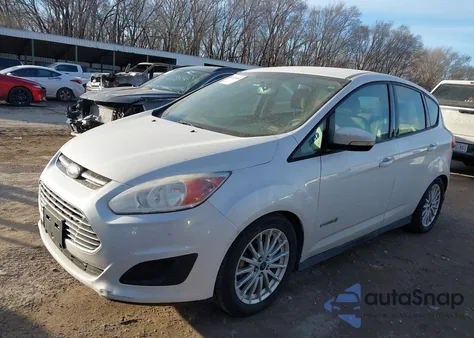 2013 Ford C-Max Hybrid Se из США, поврежденный, VIN 1FADP5AU8DL529816